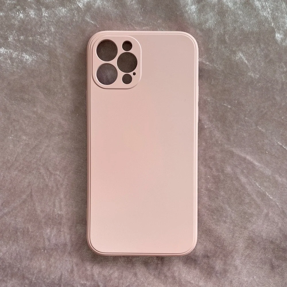 Liquid Silicone Phone Case For iPhone 12 Pro | Shockproof Back Cover